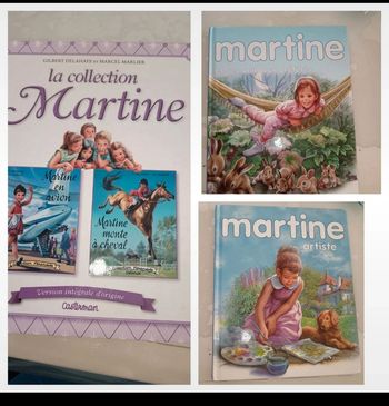 Lot 3 livres "Martine"