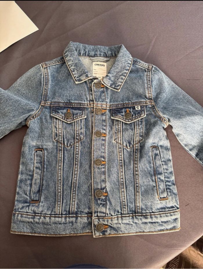 Veste en jean creeks 6  ans