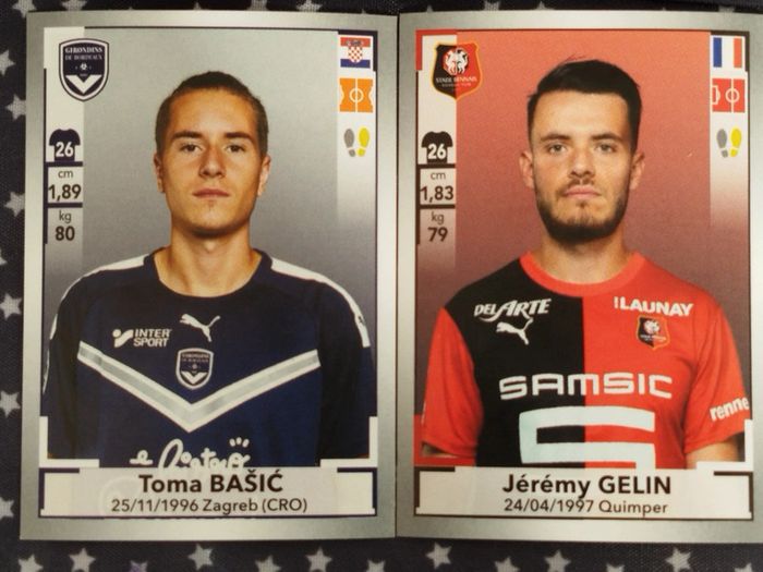 Images Panini foot 2019 2020 BASIC 75 GELIN 415 (neuves)