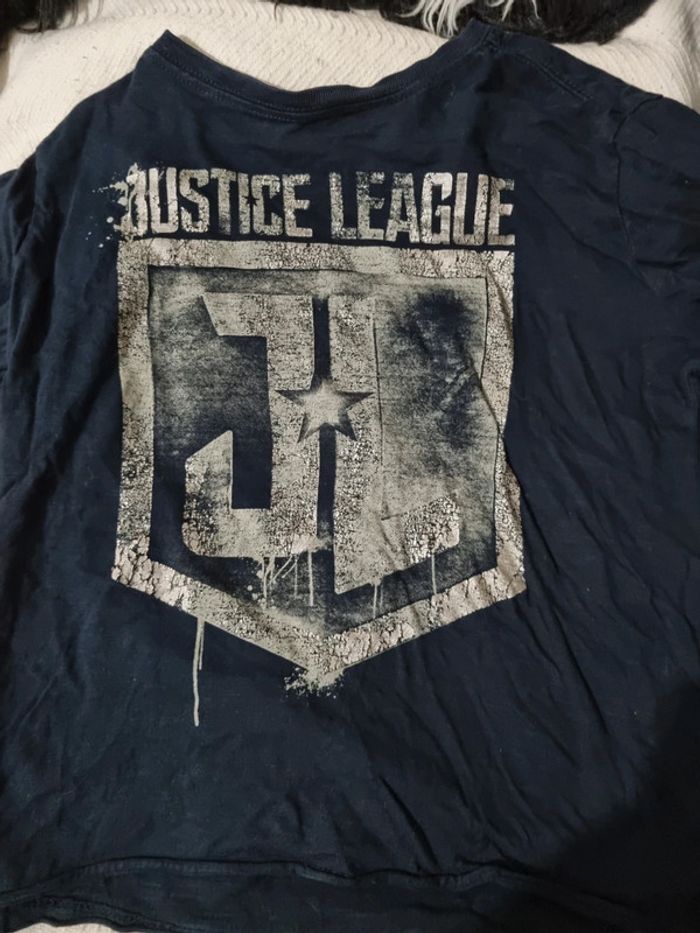 Tee shirt manche longue zara justice league 6 ans