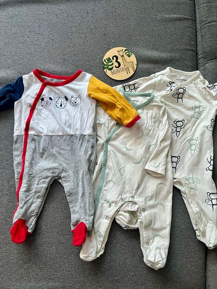 Lot pyjama orchestra 3mois