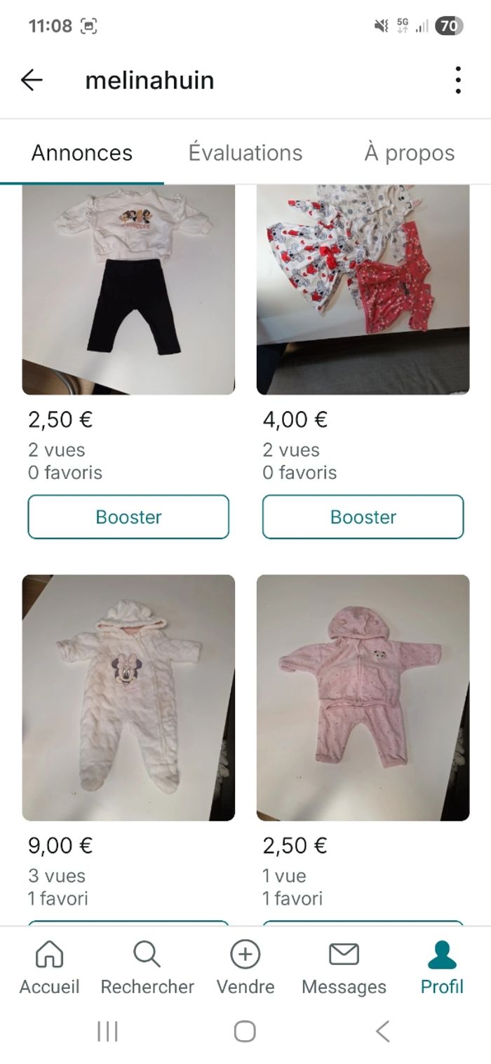 Gros lot 1 a 6 mois - photo numéro 3