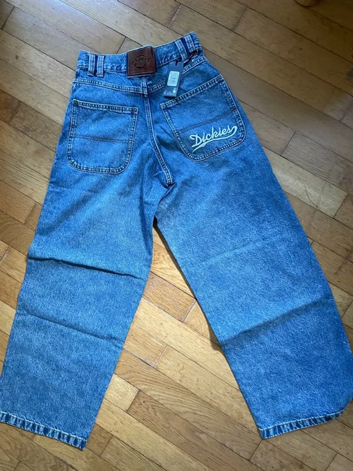 Dickies Loose Wave Rinsed Denim - W28/L32 - photo numéro 3