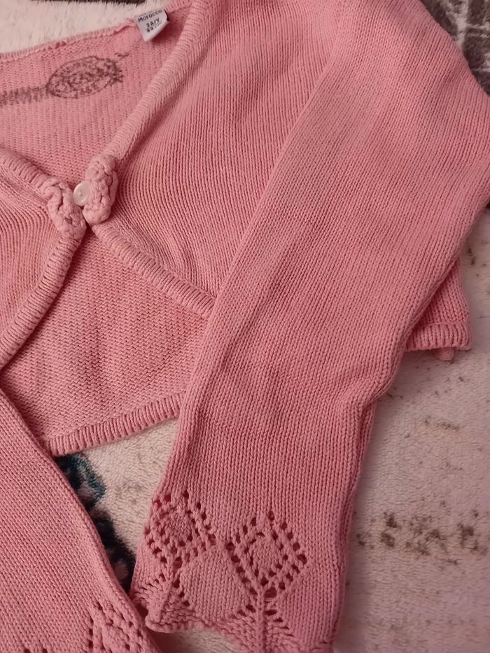 Boléro rose en 3 ans Okaidi - photo numéro 3