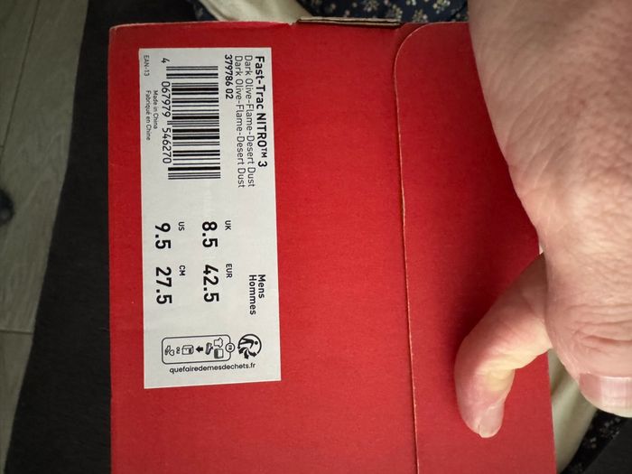 Chaussures trail puma homme 42.5 neuve - photo numéro 7