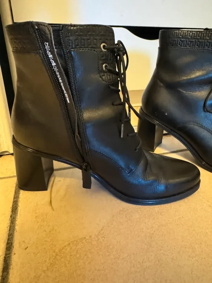 Bottines noire tamaris - photo numéro 3