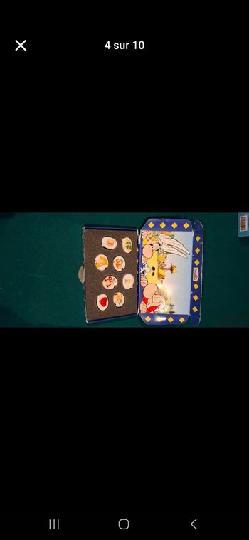 Coffret de feves asterix