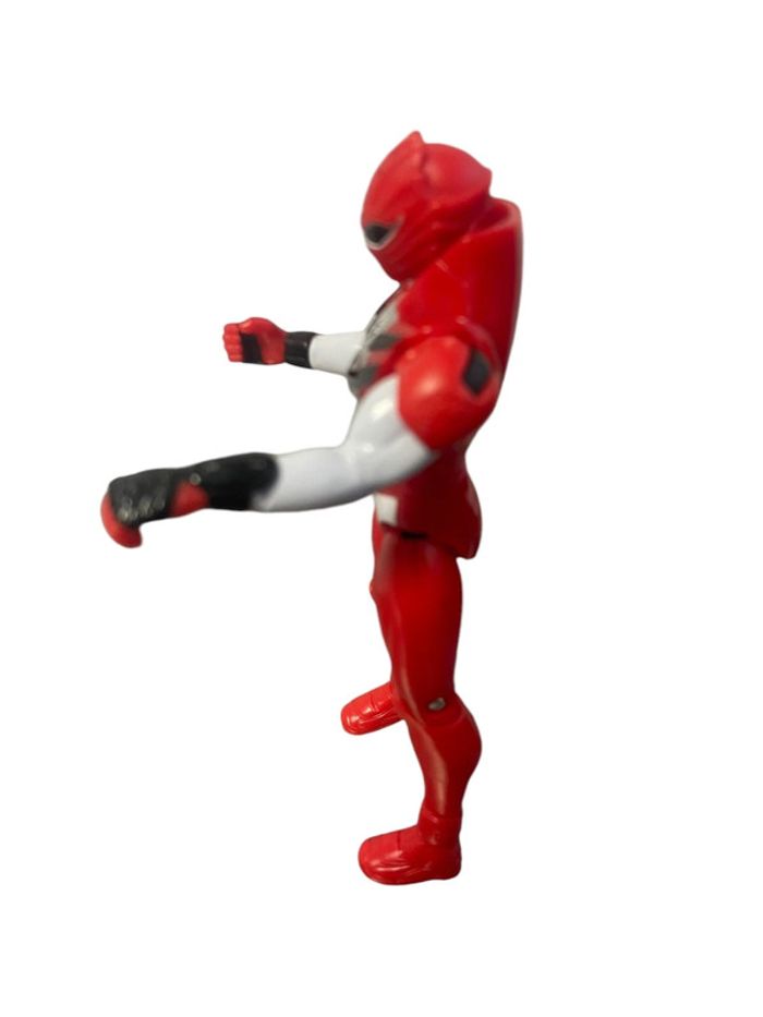 Figurine Power Rangers Battlized jungle Fury red Tiger ranger Bandai 2007 - photo numéro 3