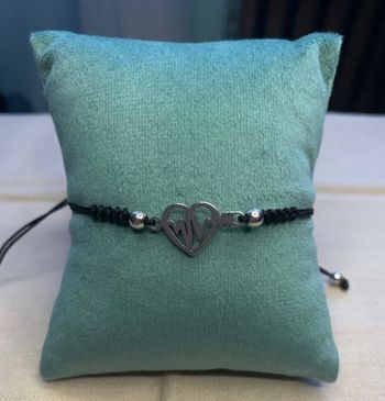 Bracelet réglable coeur rythme cardiaque