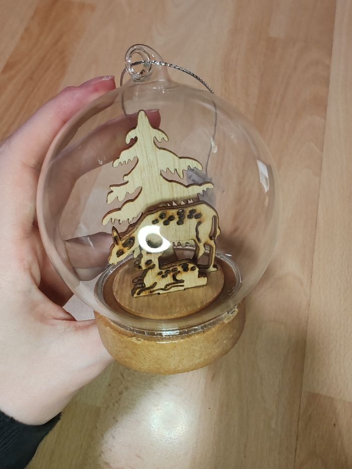 Lot de 2 boules de Noël qui s'illuminent - photo numéro 3