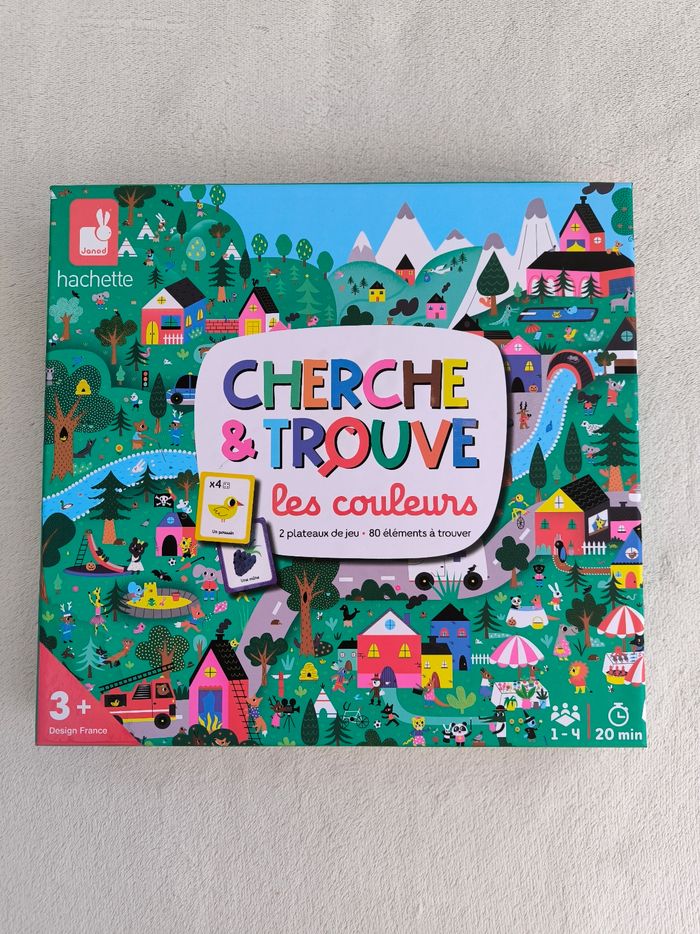 Jeu Cherche et trouve Les couleurs Janod - photo numéro 2