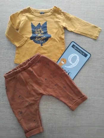 Ensemble 9 mois / 71 cm