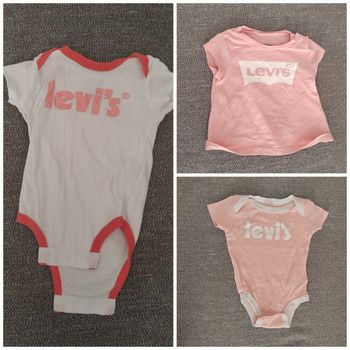 👶 Tenue bébé Levi’s 3 mois – très bon état – look complet 
