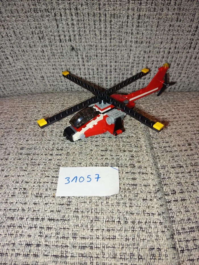 Lego 31057 - L'hélicoptère rouge