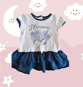 Robe courte/tunique à volants 18 mois