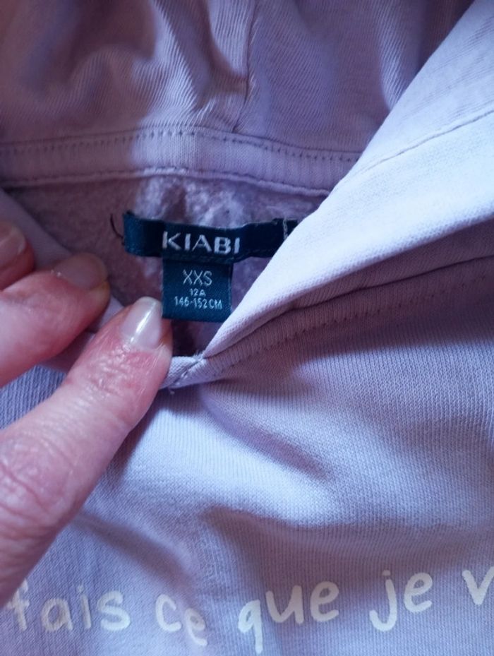 Sweat à capuche fille 12 ans - photo numéro 3