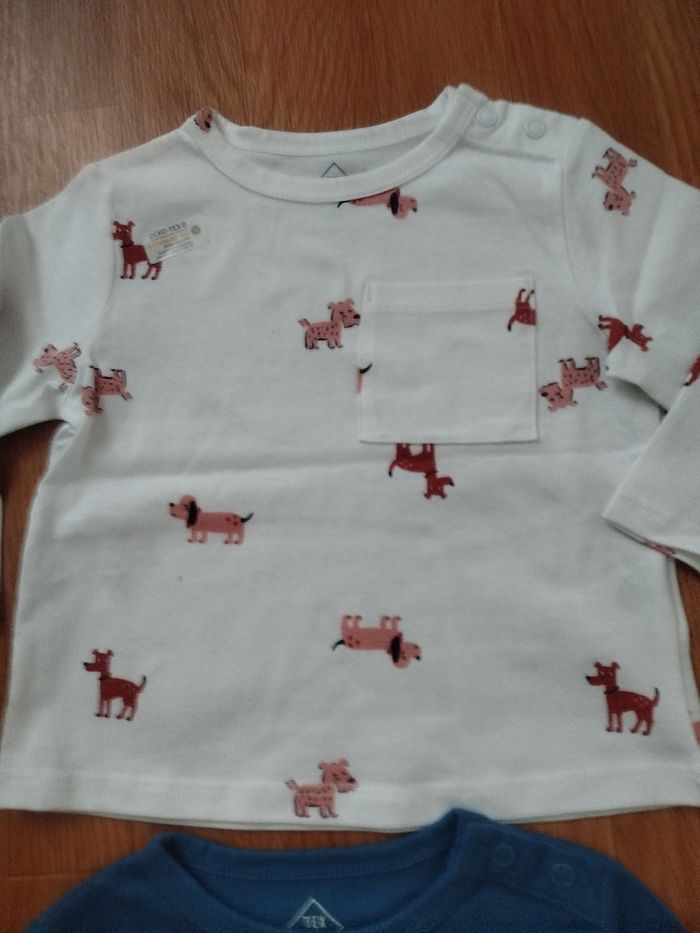 Lot de 2 Tee shirt Long manche - photo numéro 3