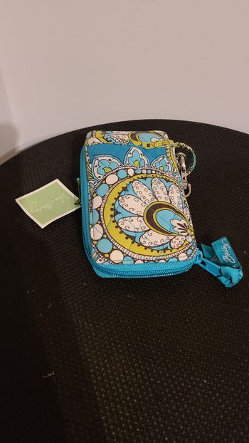 Portefeuille de voyage Vera Bradley Peacock