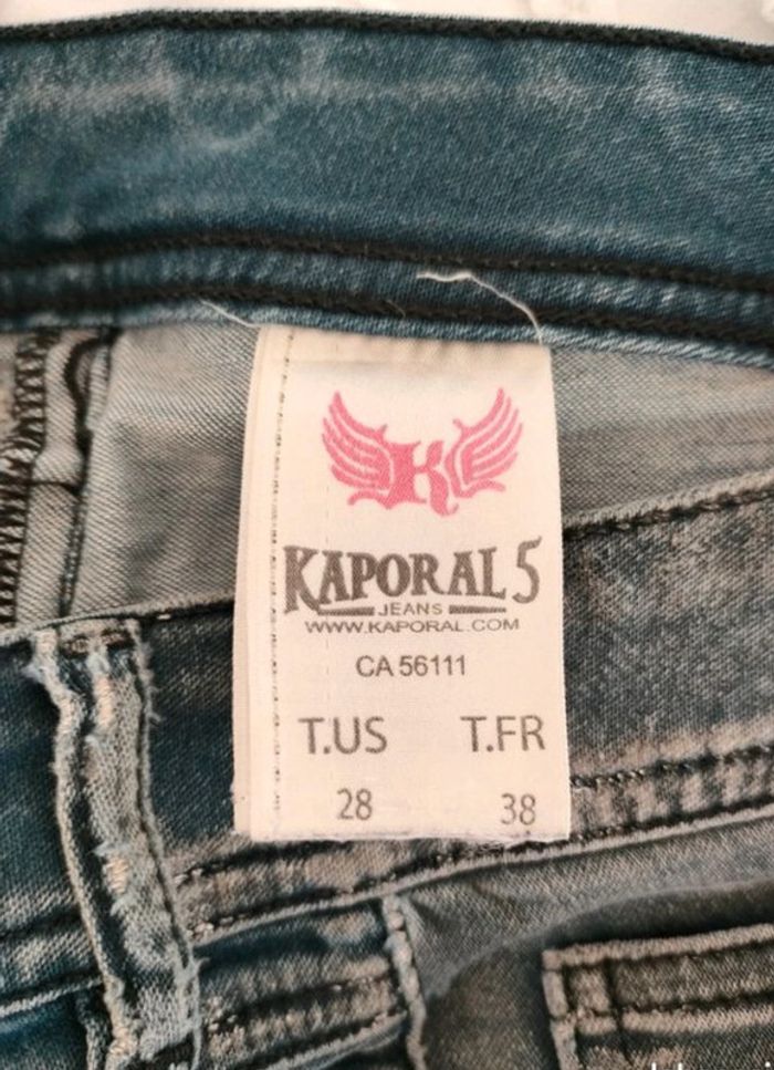 Jean unisexe Kaporal slim 38 - photo numéro 4