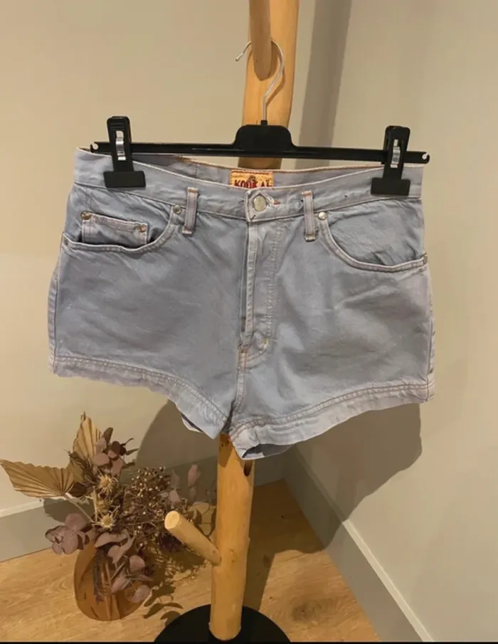 Short jean clair Kookaï - Taille S - photo numéro 7