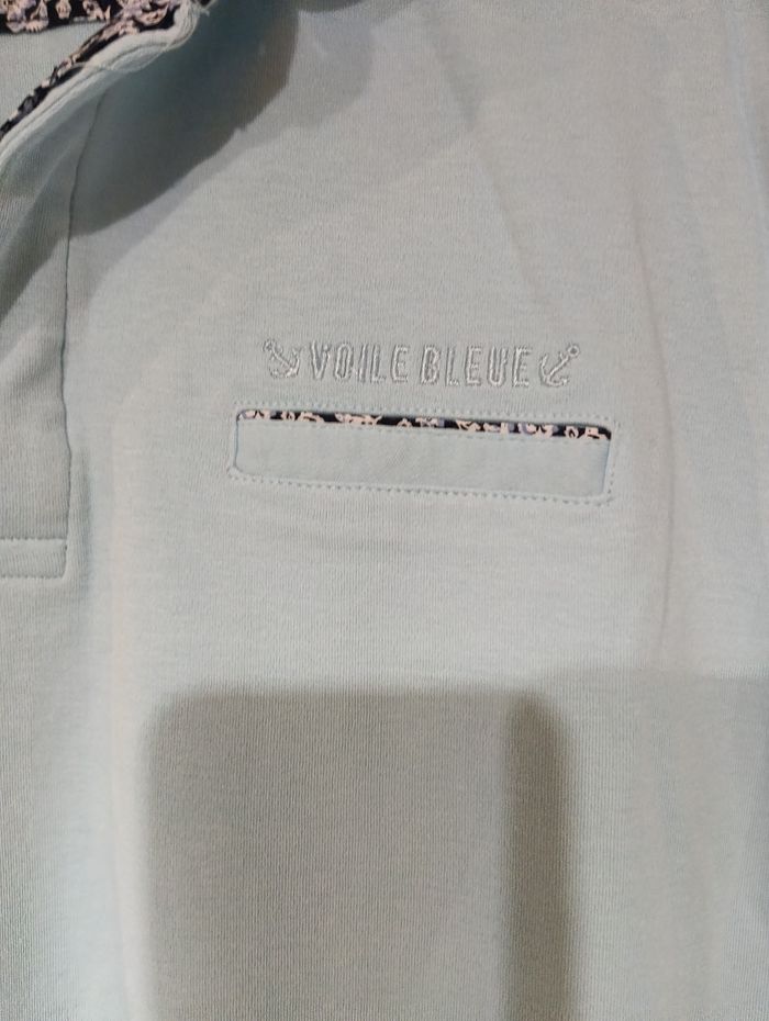 Polo homme bleu - photo numéro 3