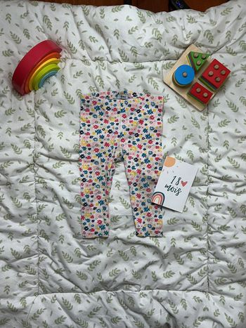 legging fleuri multicolore gémo 18 mois