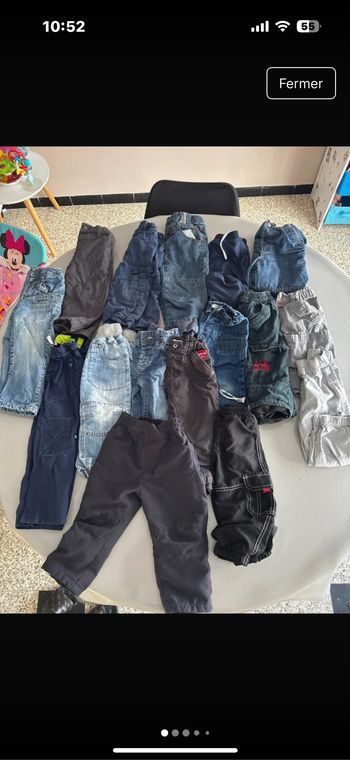 Lots jeans bébés