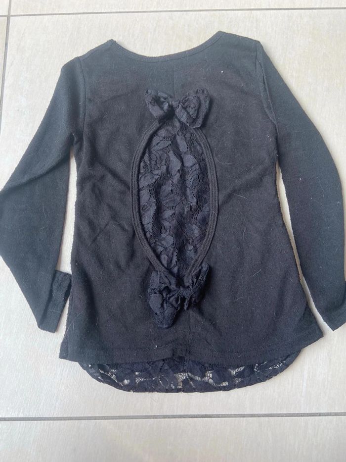 Pull avec dos en dentelle - photo numéro 3