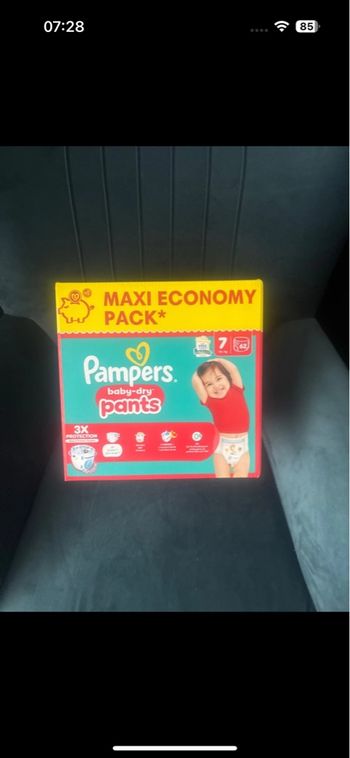 Couches pants taille 7