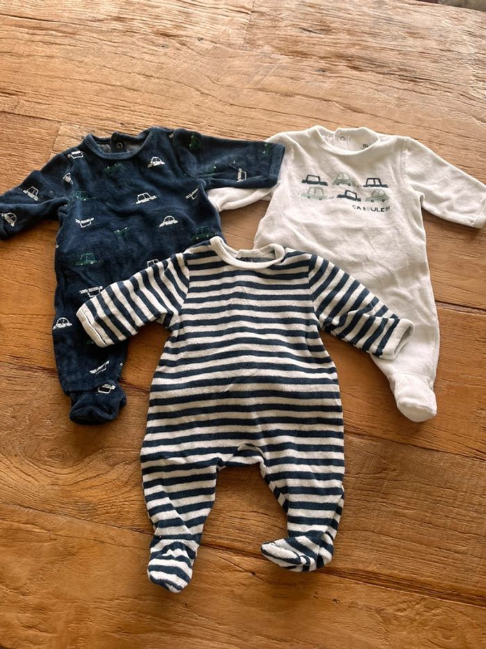 3 pyjama 1 mois La Redoute