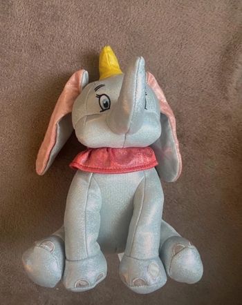 Peluche dumbo édition 100 ans disney