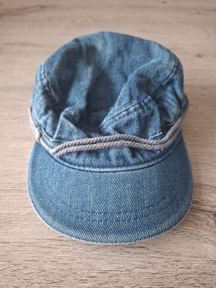 🌷 Casquette en jeans - Kiabi  - 49 Cm🌷 - photo numéro 2