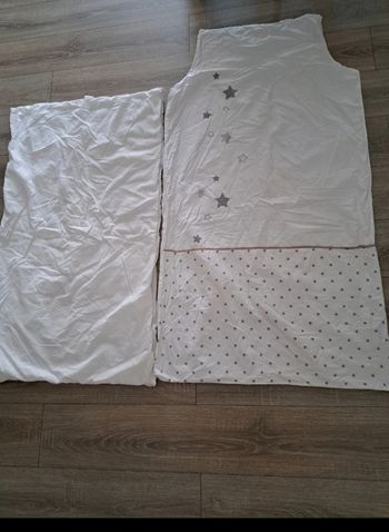 Couette et housse de couette lit bebe