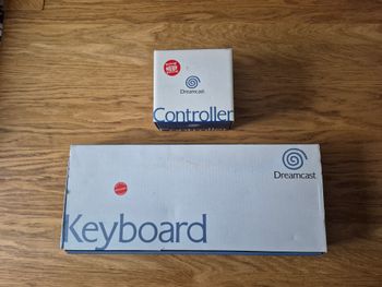 Lot Bundle pack clavier keyboard + Manette Pad Controller Sega Dreamcast Neuf