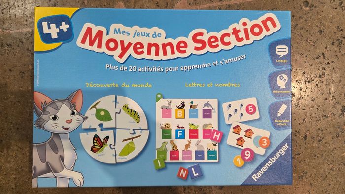 Jeu educatif moyenne section