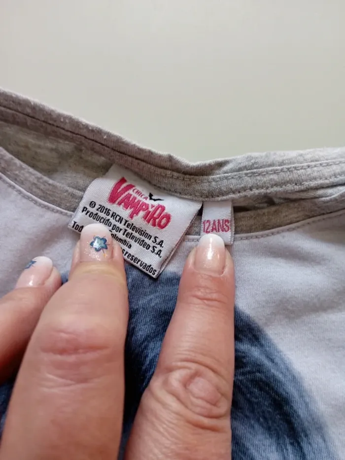 Tee-shirt Chica vampiro 12 ans - photo numéro 8