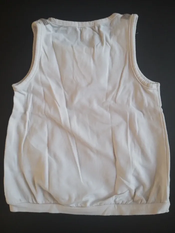 Debardeur blanc 23 mois - photo numéro 3