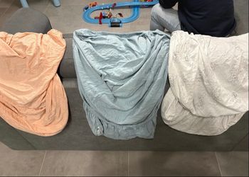 Lot de 5 housse de matelas bébé 