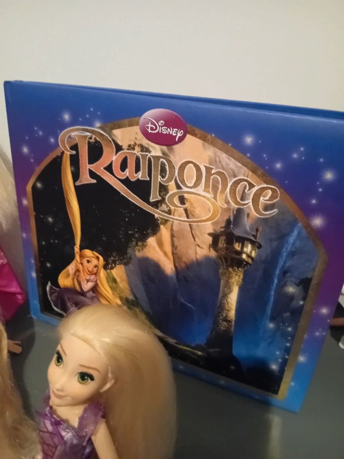 Lot de princesses raiponce et flin rider - photo numéro 7
