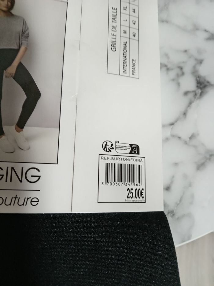 Legging sans couture taille L - photo numéro 6