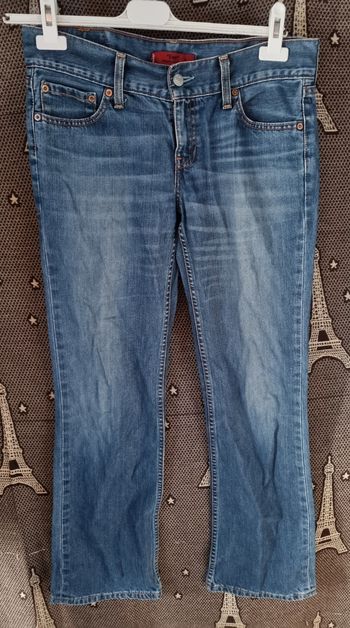Jean effet délavé Levi's (Eve) Square-Cut Straight  W30 L32
