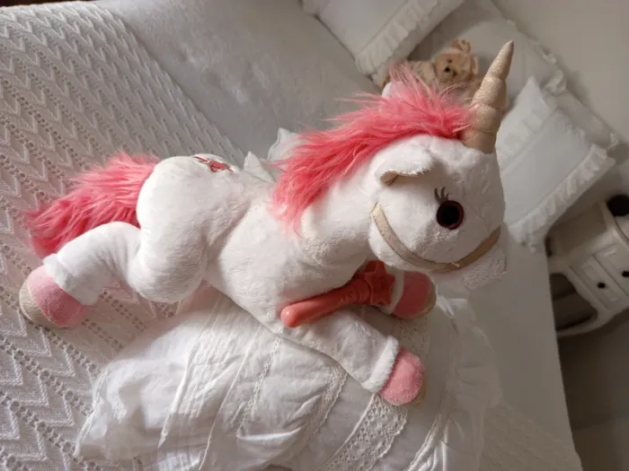 Grande peluche licorne Lica Bella interactive - photo numéro 8