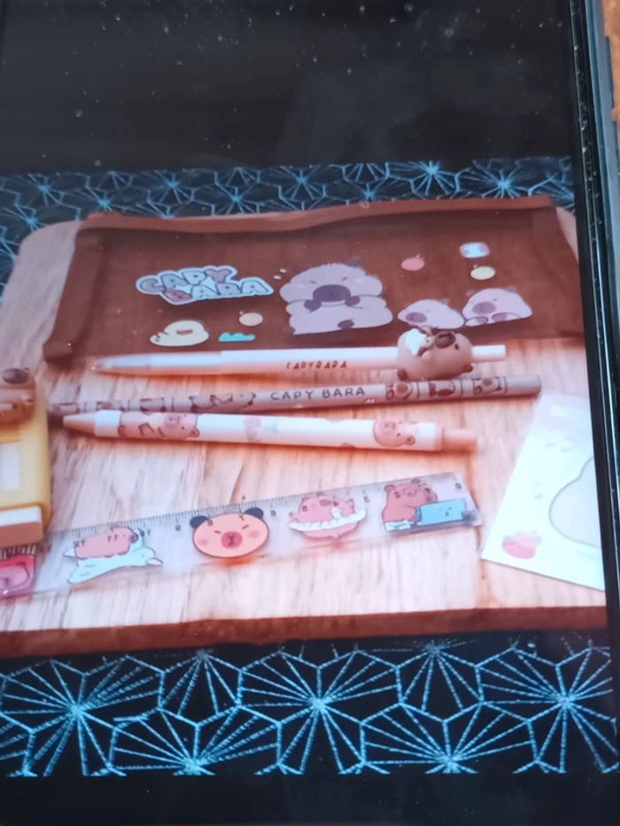 Trousse Capybara et ses accessoires - photo numéro 3