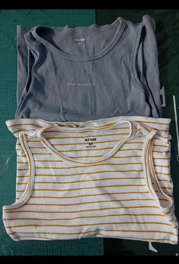 Lot maillot de corps 8 ans