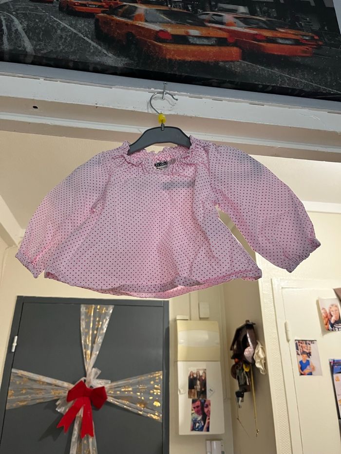 Blouse fille 6 mois tape à l’œil