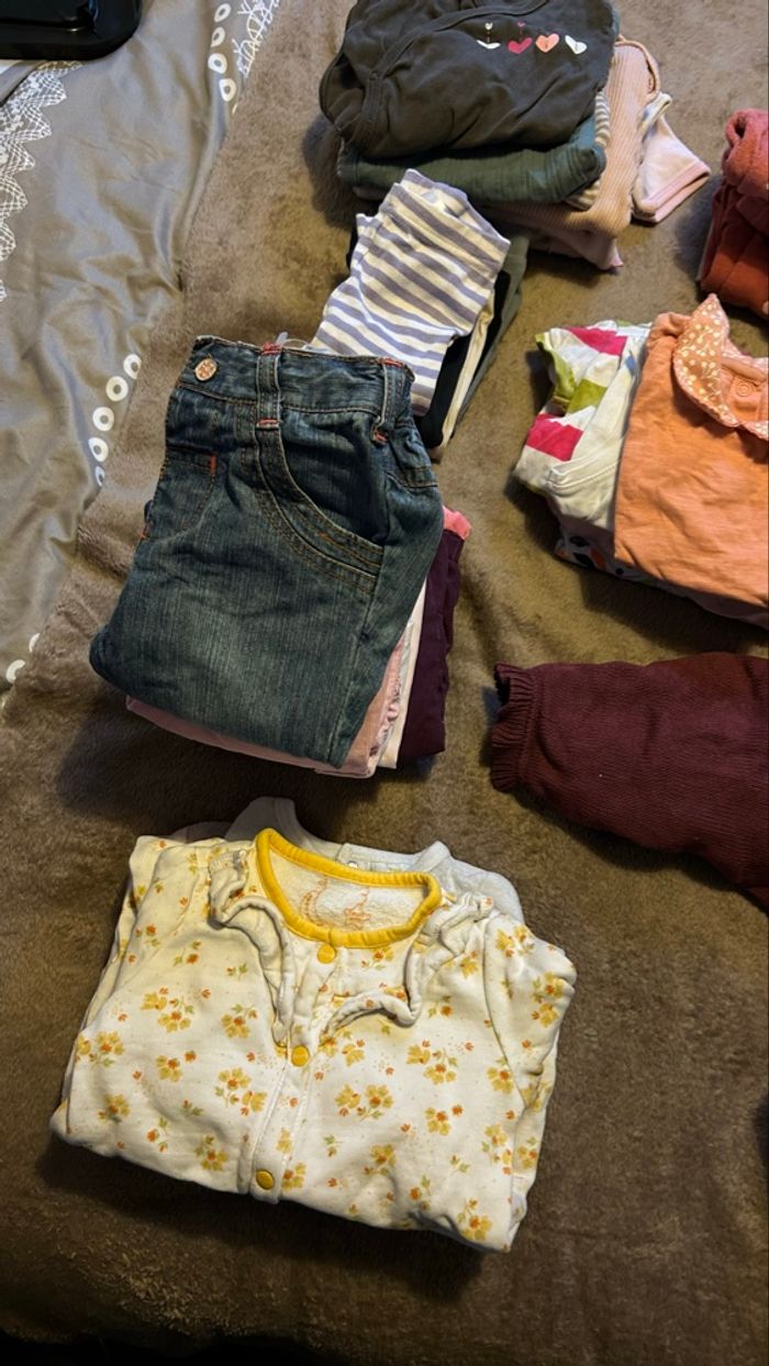 Lots vêtement bébé fille - photo numéro 3