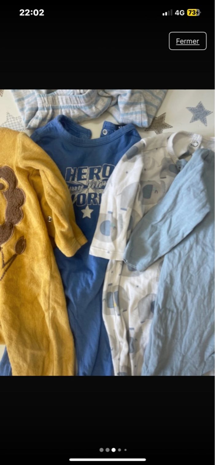 Lots grenouillère 6/9 mois zara kiabi ect - photo numéro 5