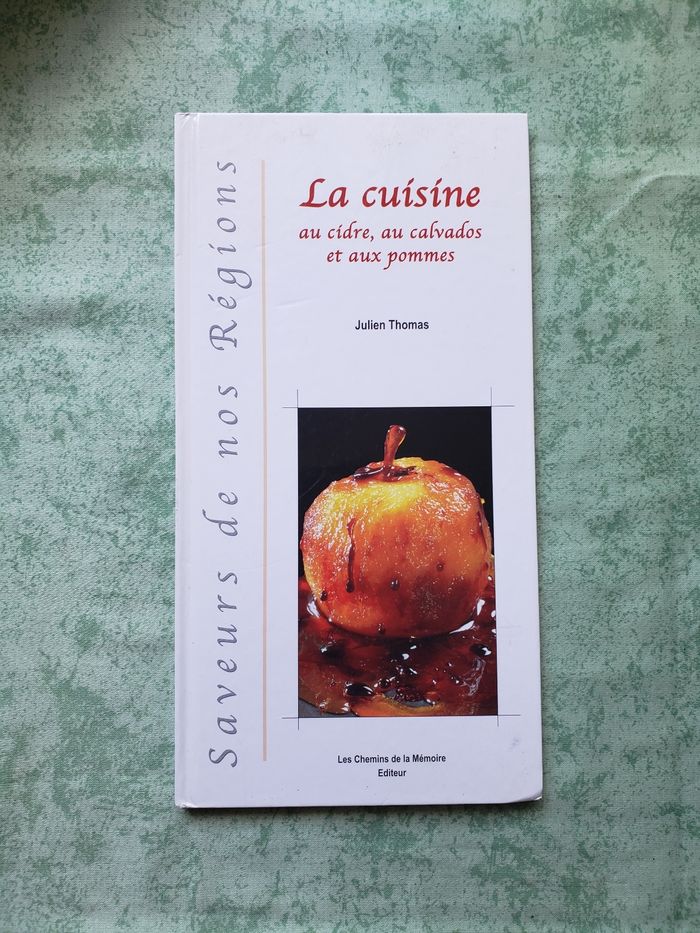 Livre la cuisine au cidre, au calvados et aux pommes