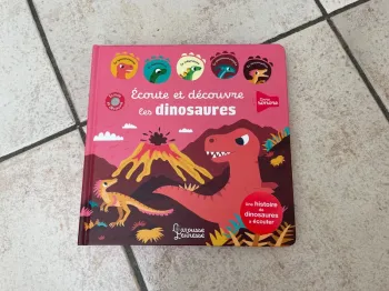 Livre sonore Ecoute et découvre les dinosaures