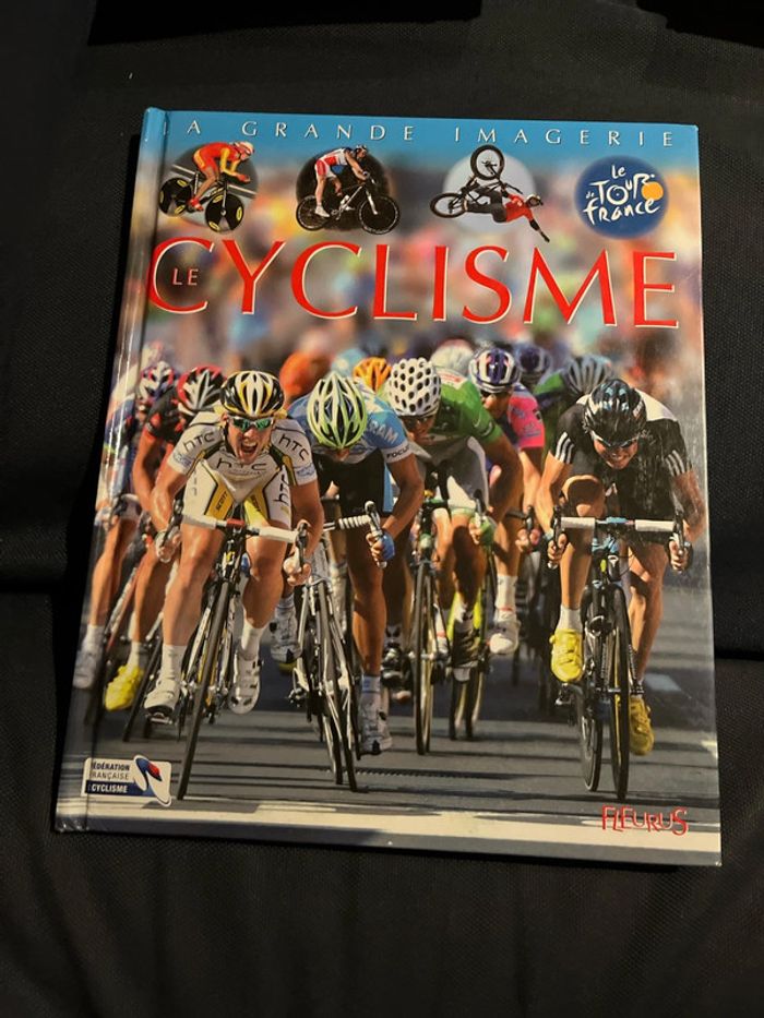 Livre pour enfants la grande imagerie fleurus le cyclisme